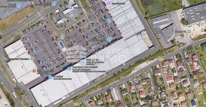 Corbeil-Essonnes - VUE AÉRIENNE vue de carte