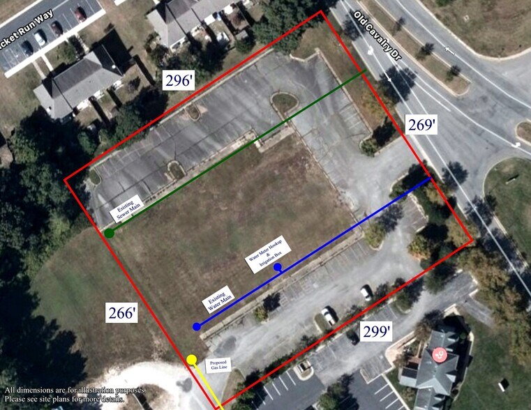 8157 Old Cavalry Dr, Mechanicsville, VA à vendre - Aérien – Image 2 sur 8