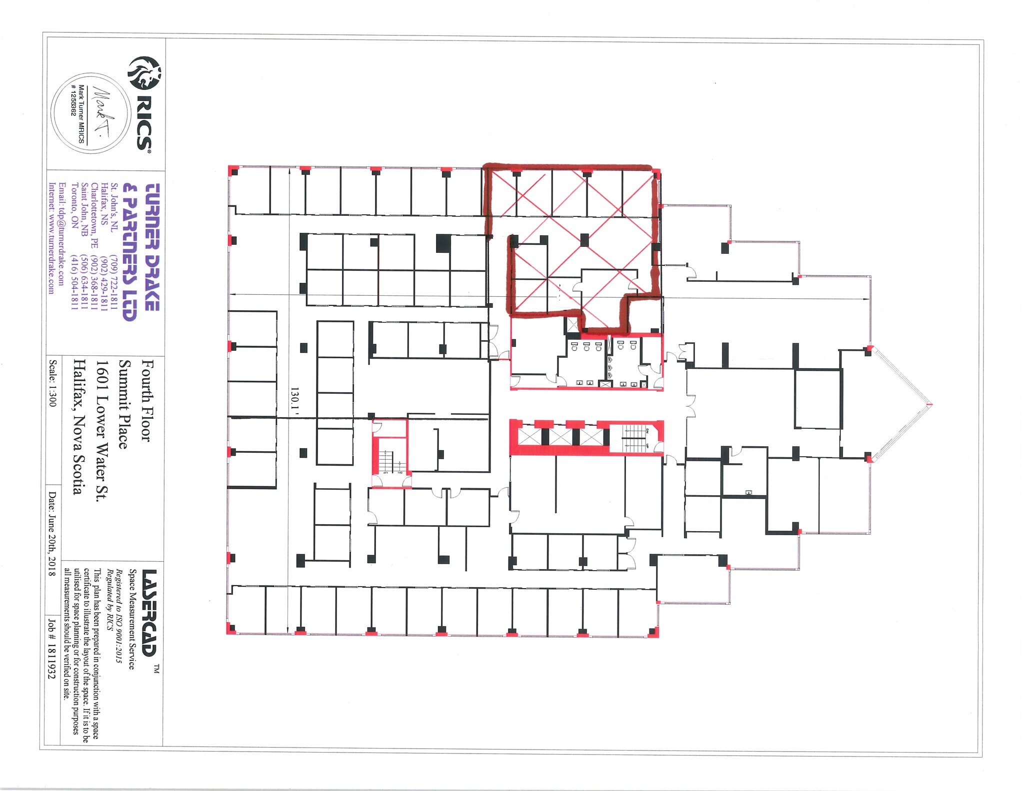 1601 Lower Water St, Halifax, NS à louer Plan d’étage– Image 1 sur 1