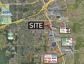 Plus de détails pour 2010 Bob Wallace Ave SW, Huntsville, AL - Terrain à louer