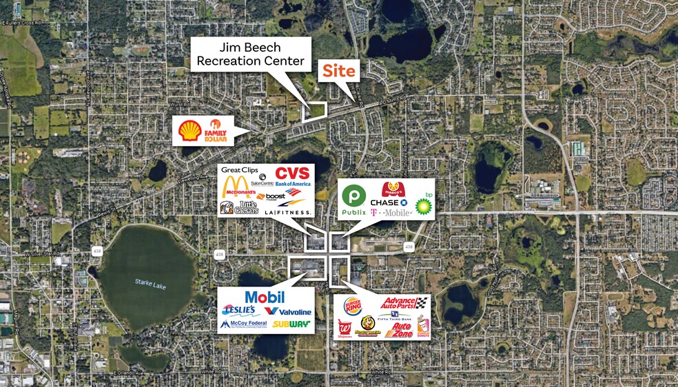 N Clarke Rd & AD Mims Rd, Ocoee, FL à louer - Aérien – Image 2 sur 2