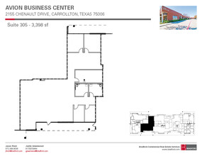 2155 Chenault Dr, Carrollton, TX à louer Plan d’étage– Image 2 sur 2