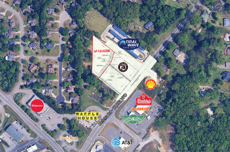 2633 Helena Rd, Helena, AL à vendre - Photo de l’immeuble – Image 2 sur 2