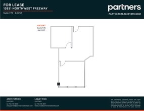 13831 Northwest Fwy, Houston, TX à louer Plan de site– Image 1 sur 1