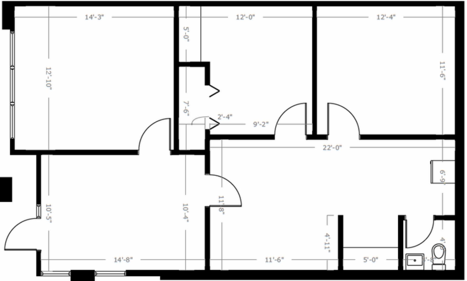 13300 McCormick Dr, Tampa, FL à louer Plan d’étage– Image 1 sur 2
