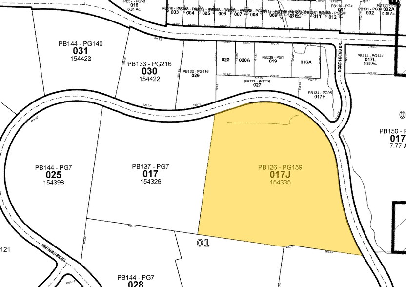 2810 Meridian Pky, Durham, NC à louer - Plan cadastral – Image 2 sur 9