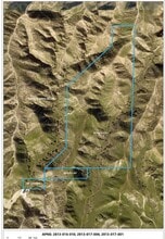 no address found, Santa Clarita, CA - Vue aérienne vue de carte