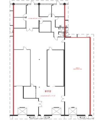 8072-8120 Rte Transcanadienne, Montréal, QC à louer Plan d’étage– Image 1 sur 1