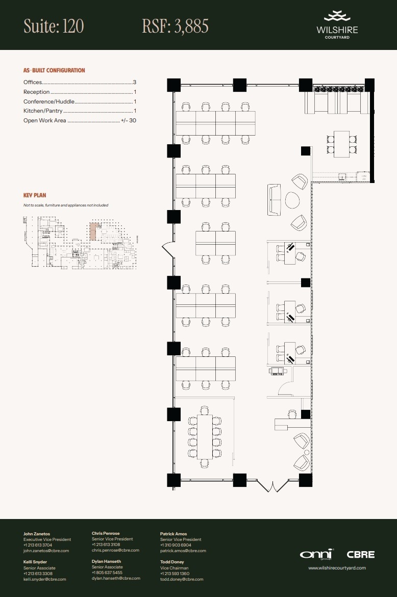 5700 Wilshire Blvd, Los Angeles, CA à louer Plan d’étage– Image 1 sur 1