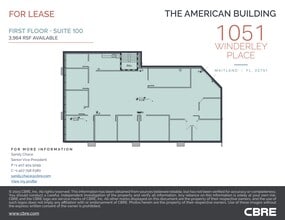 1060 Maitland Center Commons, Maitland, FL à louer Plan de site– Image 1 sur 1