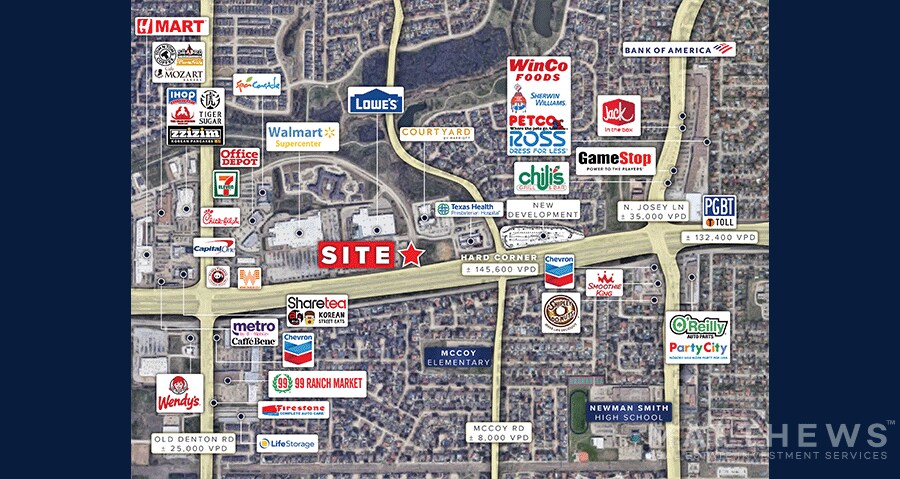 1261 E Trinity Mills Rd, Carrollton, TX à louer Photo de l’immeuble– Image 1 sur 4