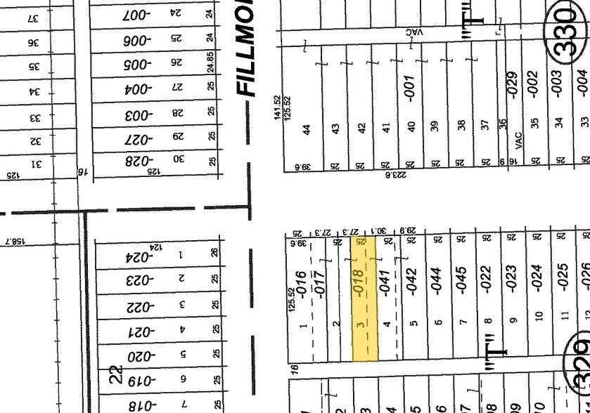 1106 S Francisco Ave, Chicago, IL à vendre - Plan cadastral – Image 2 sur 2