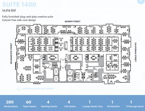 600 California St, San Francisco, CA à louer Plan d’étage– Image 1 sur 1