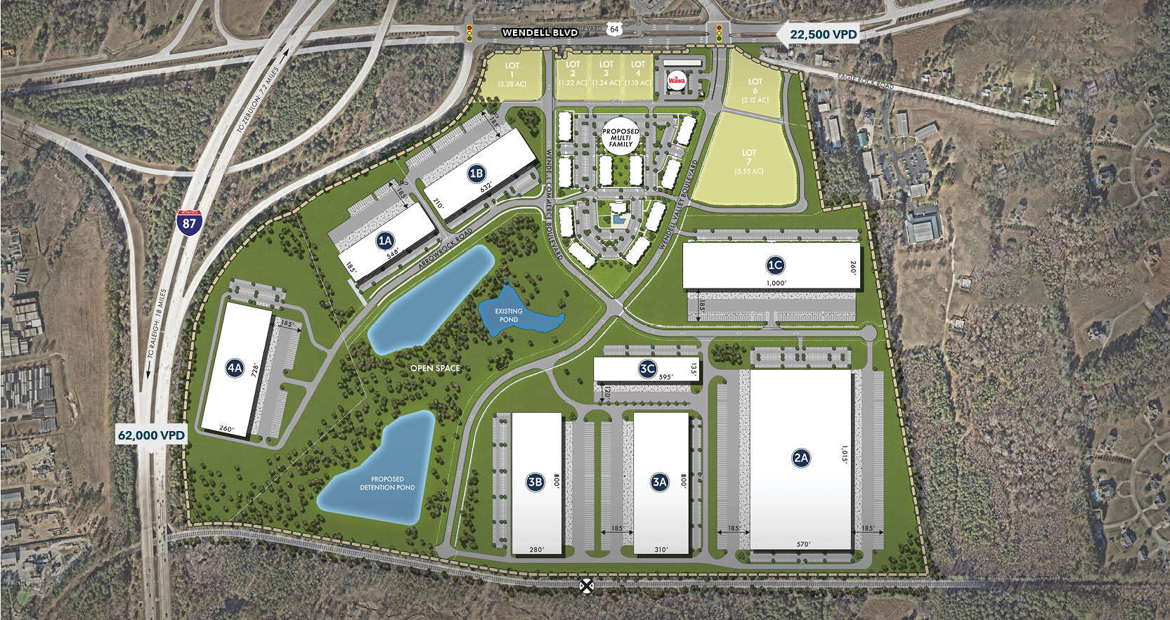 400 Wendell Blvd, Wendell, NC à vendre Photo de l’immeuble– Image 1 sur 4