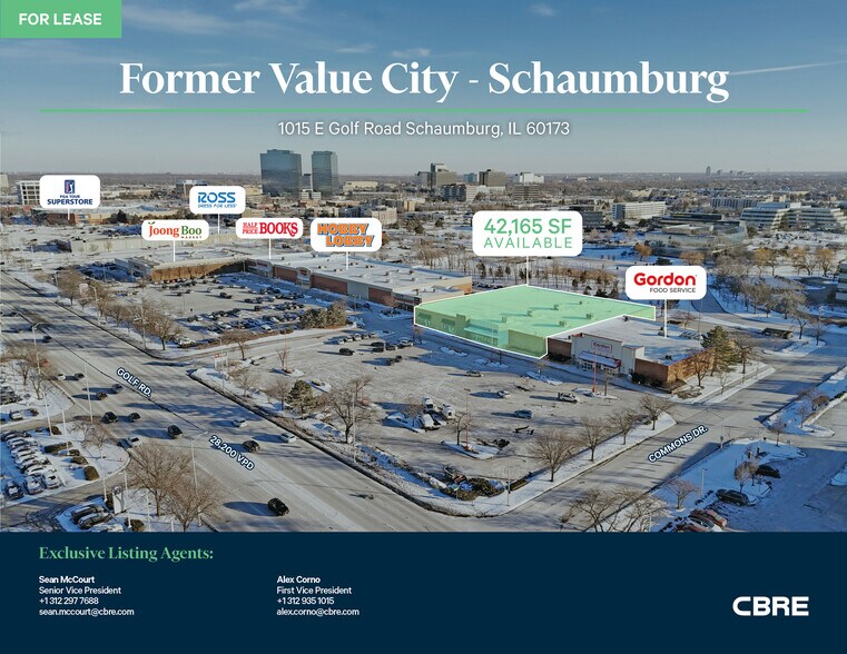 1025-1255 E Golf Rd, Schaumburg, IL à louer - Photo de l’immeuble – Image 1 sur 6