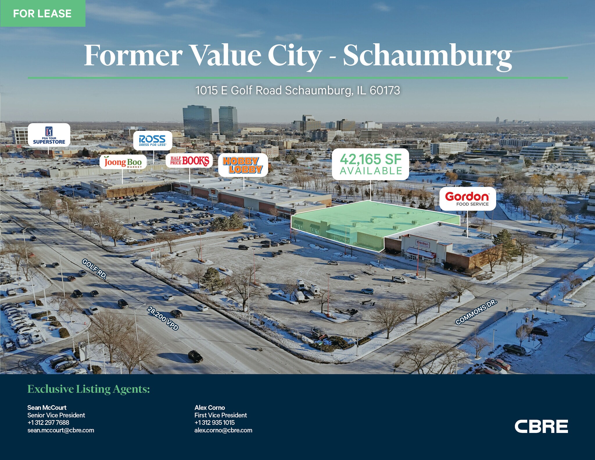 1025-1255 E Golf Rd, Schaumburg, IL à louer Photo de l’immeuble– Image 1 sur 7