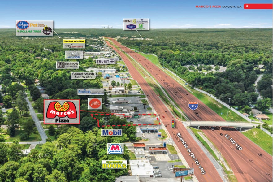 2910 Riverside Dr, Macon-Bibb, GA à vendre - Photo de l’immeuble – Image 3 sur 4