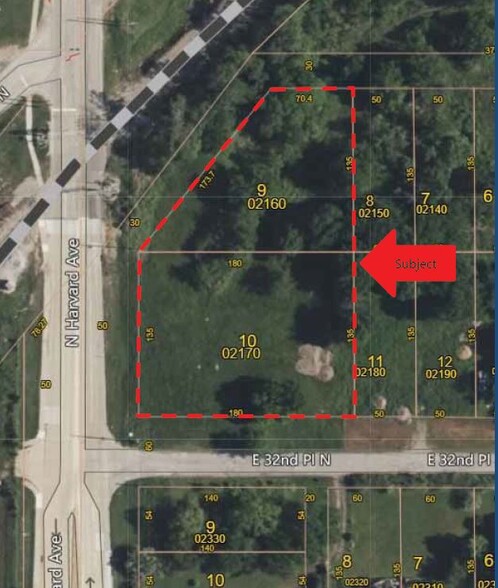 3311 E 32nd Pl N, Tulsa, OK à vendre - Aérien – Image 2 sur 2