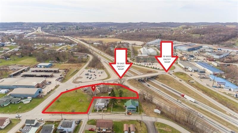817 Wilmington St, Washington, PA à vendre Aérien– Image 1 sur 30