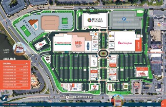 14828 Baltimore Ave, Laurel, MD à louer Plan de site– Image 1 sur 1