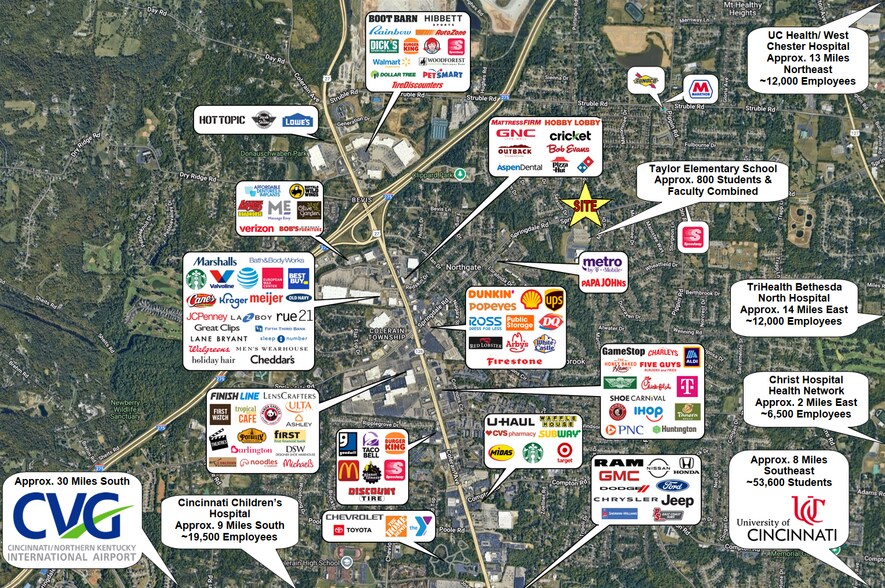 3100-3130 Springdale Rd, Cincinnati, OH à vendre - Photo de l’immeuble – Image 2 sur 20