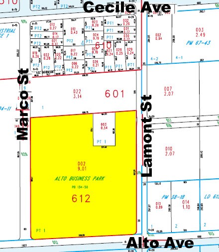 2834 Marco St, Las Vegas, NV à louer - Plan cadastral – Image 2 sur 13