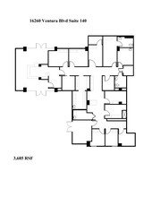16260 Ventura Blvd, Encino, CA à louer Plan de site– Image 1 sur 1