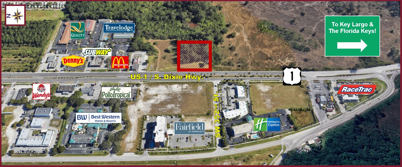 35201 S DIXIE Hwy, Florida City, FL à vendre Aérien– Image 1 sur 7