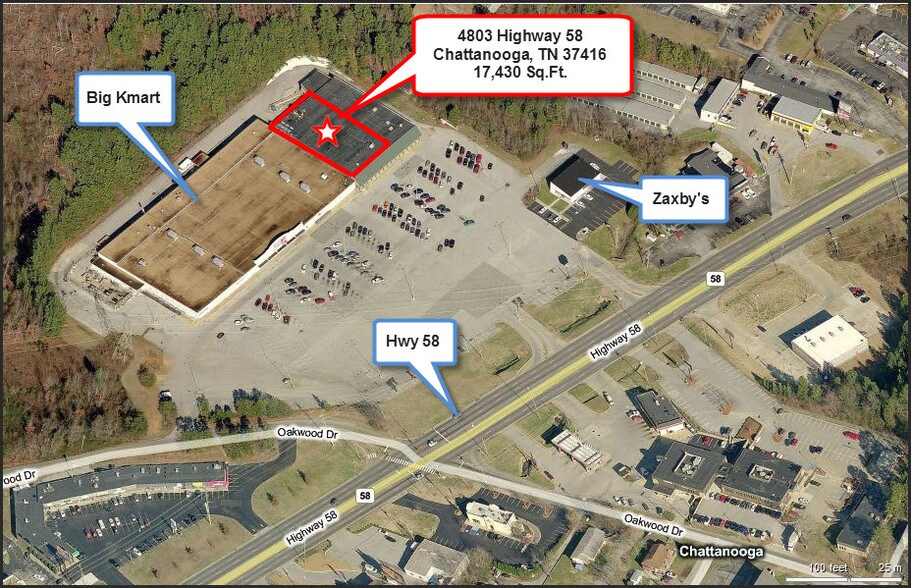 4803 Highway 58, Chattanooga, TN à louer - Aérien – Image 3 sur 3