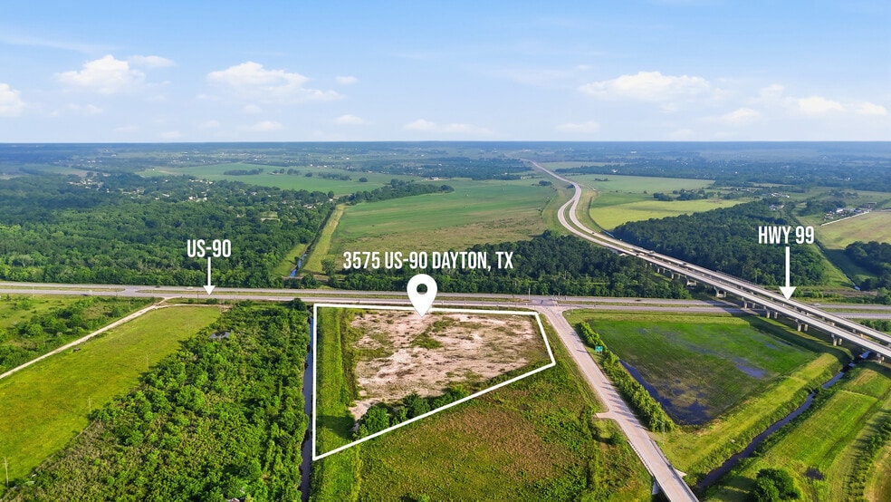 3575 US-90 E, Dayton, TX à vendre - Aérien – Image 1 sur 16