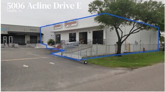 Plus de détails pour 5000 Acline Dr E, Tampa, FL - Industriel/Logistique à louer