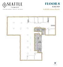 1218 3rd Ave, Seattle, WA à louer Plan d’étage– Image 1 sur 1