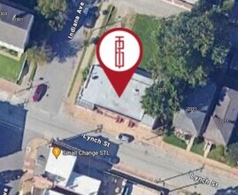 2229-2237 Lynch St, Saint Louis, MO - Vue aérienne vue de carte