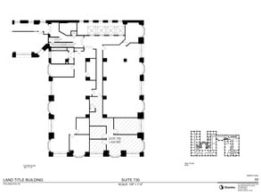 100 S Broad St, Philadelphia, PA à louer Plan de site– Image 1 sur 1