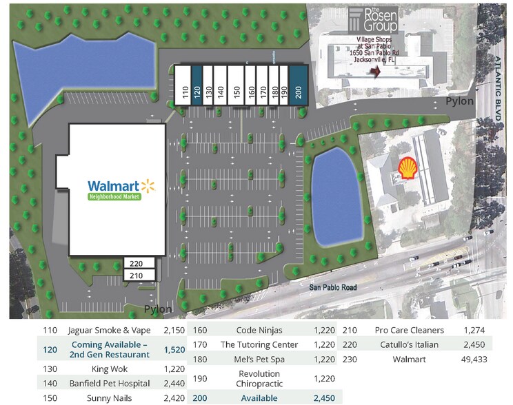 1650 San Pablo Rd, Jacksonville, FL à louer - Photo de l’immeuble – Image 2 sur 3