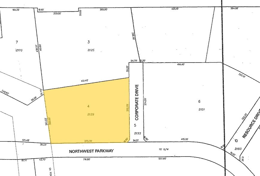2129 Northwest Pky, Marietta, GA à louer - Plan cadastral – Image 3 sur 9