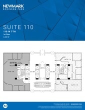 110 W 7th St S, Tulsa, OK à louer Plan de site– Image 1 sur 1