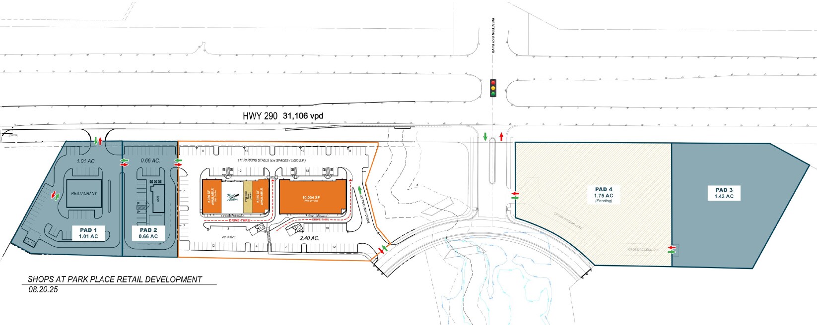 SWC and SEC of Western Sky Blvd and Hwy 290, Elgin, TX à louer Photo de l’immeuble– Image 1 sur 2