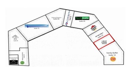 400 NE Central Ave E, Saint Michael, MN à louer Plan d’étage– Image 1 sur 1