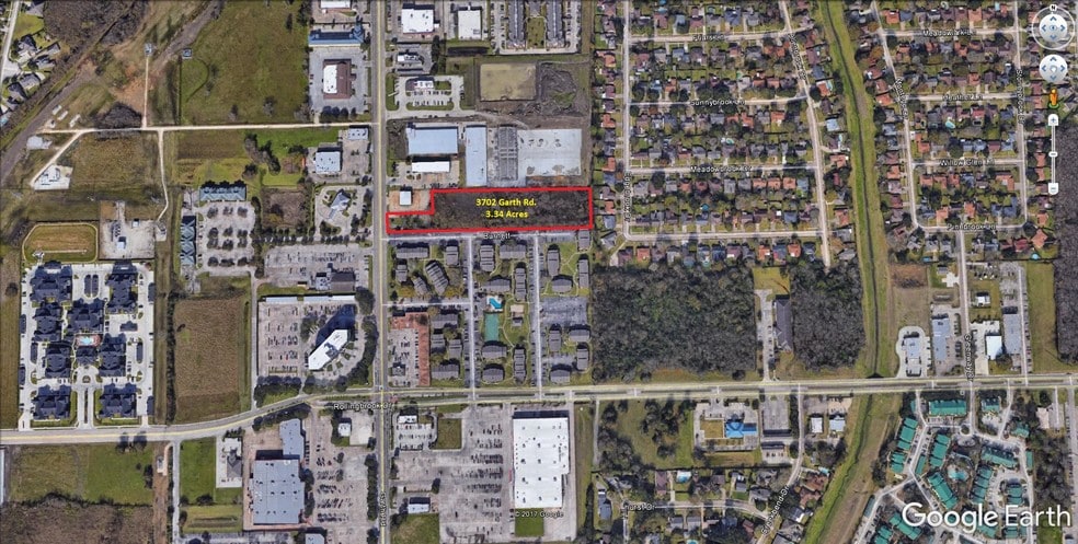 3702 Garth Rd, Baytown, TX à vendre - Plan cadastral – Image 1 sur 2