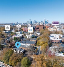 2040 Randolph Rd, Charlotte, NC - VUE AÉRIENNE vue de carte - Image1