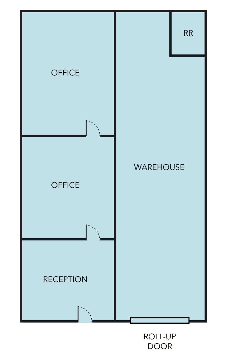 550 Industrial Way, Fallbrook, CA à louer Plan d’étage– Image 1 sur 1