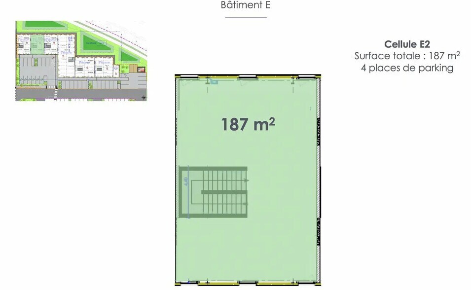 Bureau dans Le Havre à vendre - Plan d’étage – Image 2 sur 2