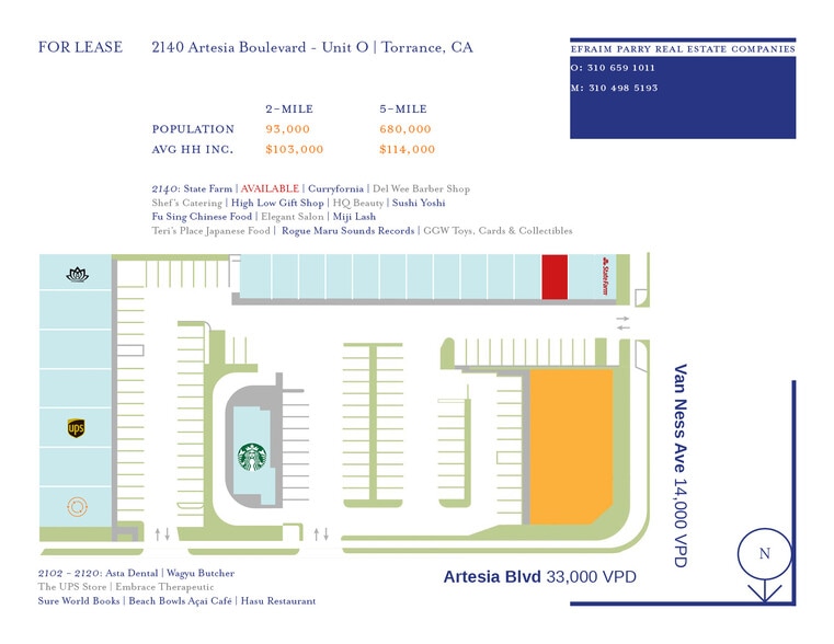 2140 Artesia Blvd, Torrance, CA à louer - Photo de l’immeuble – Image 3 sur 4