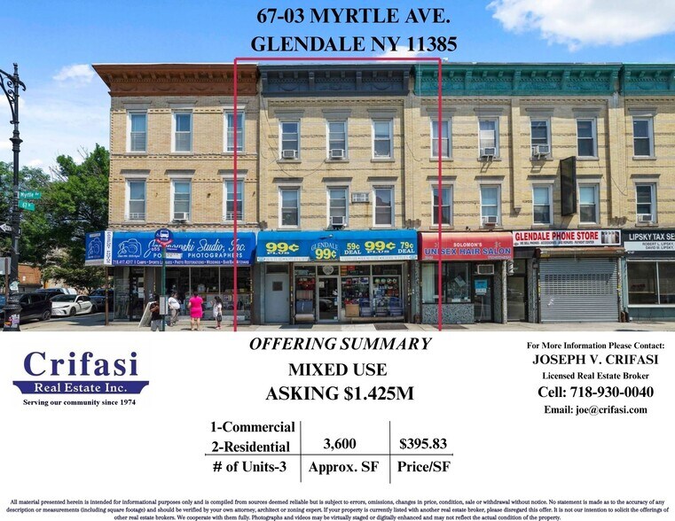 6703 Myrtle Ave, Glendale, NY à vendre - Photo de l’immeuble – Image 2 sur 28