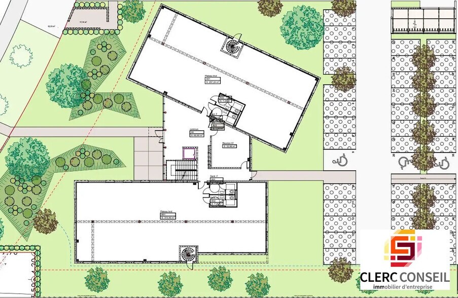 Bureau dans Saint-Martin-du-Vivier à vendre - Photo de l’immeuble – Image 3 sur 3