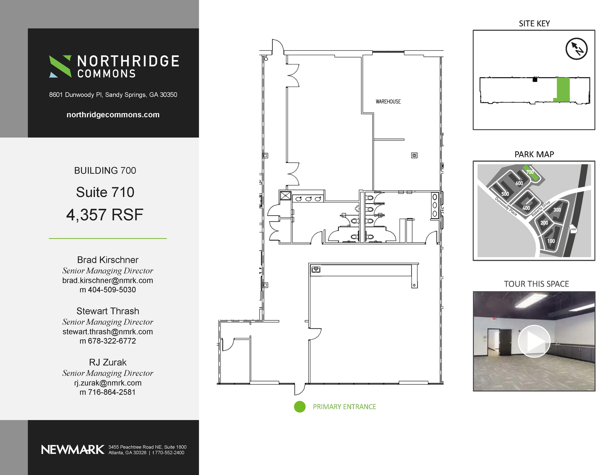 8601 Dunwoody Pl, Sandy Springs, GA à louer Plan d’étage– Image 1 sur 1