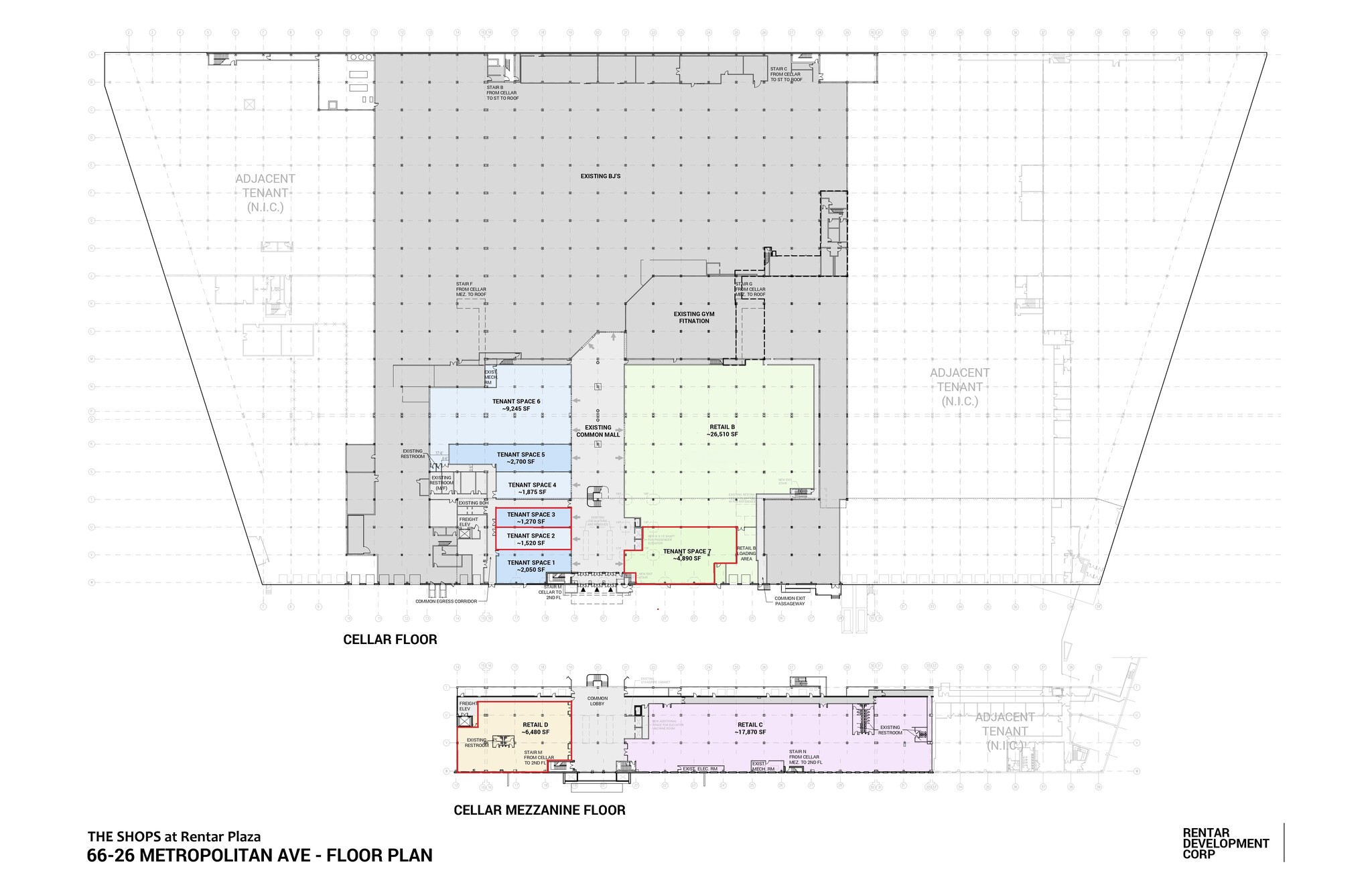 66-26 Metropolitan Ave, Middle Village, NY à louer Plan d’étage– Image 1 sur 1