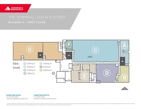 1334 N Kostner Ave, Chicago, IL à louer Plan d’étage– Image 1 sur 1