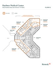 9150 Huebner Rd, San Antonio, TX à louer Plan d’étage– Image 1 sur 1